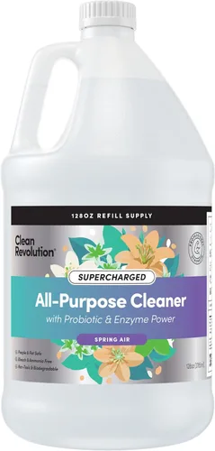 Miniatura 31 de Clean Revolution Suministro de repuesto para limpiador de superficies múltiples, no tóxico, ecológico y a base de plantas, listo para usar, lavanda