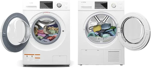 Miniatura 10 de KoolMore Combo de lavadora y secadora de carga frontal 2 en 1, 2.7 pies cúbicos, para apartamento, dormitorio, RV, 16 ciclos de lavado y 4 ciclos