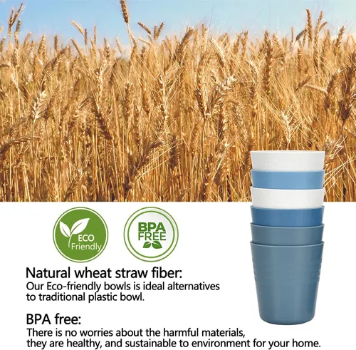 Miniatura 2 de Homestockplus Tazas de 8 onzas, vasos pequeños irrompibles aptos para microondas y lavaplatos, tazas pequeñas reutilizables sin BPA para agua