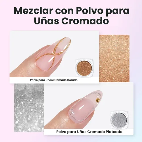Miniatura 5 de Beetles - Gel de uñas sólido constructor, gel transparente 3D de 1.06 onzas para esculpir, gel de construcción de gel duro con polvo de uñas