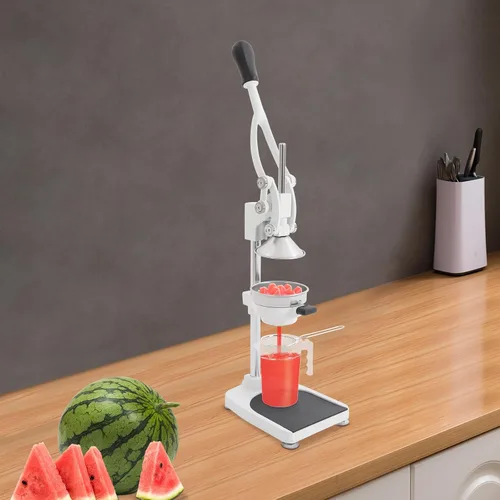 Miniatura 4 de Exprimidor manual de exprimidor de jugo, exprimidor manual de prensa de frutas para naranja, uva, limón, acero inoxidable, cabeza de prensa