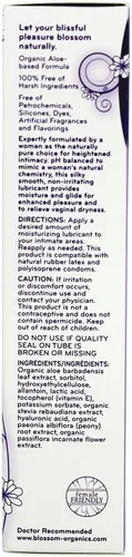 Miniatura 2 de Blossom Organics Lubricante hidratante natural de 4 onzas (paquete de 6)