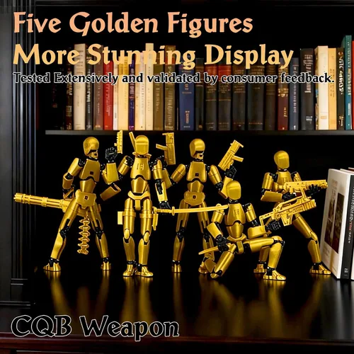 Miniatura 3 de Gatling Gun T13 Titan 13 Juego de Figuras de Acción【Ensamblado】, Figura de Acción de Robot Impresa en 3D robo 13 Juguetes Fidget de Acción Figura