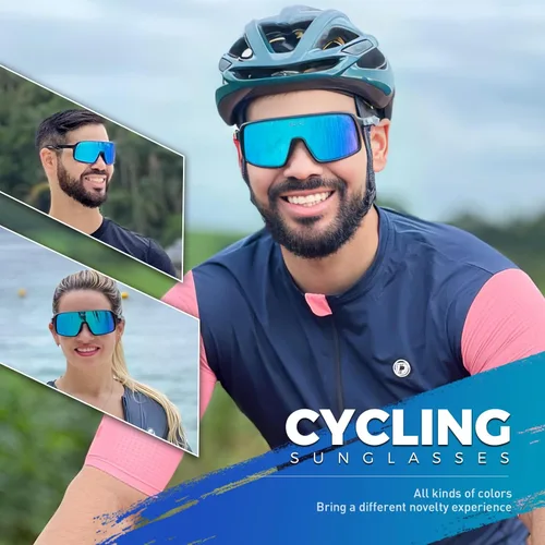Miniatura 2 de SCVCN Gafas de ciclismo polarizadas deportivas MTB BMX, hombres y mujeres, correr, conducir, pesca, golf 02