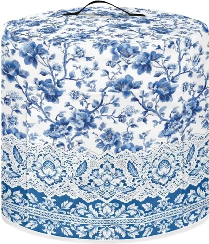 Miniatura 45 de Suobstales Cubierta antipolvo con estampado de girasol para olla instantánea de 6 cuartos de galón, diseño de nota musical, cubierta de olla a Nota
