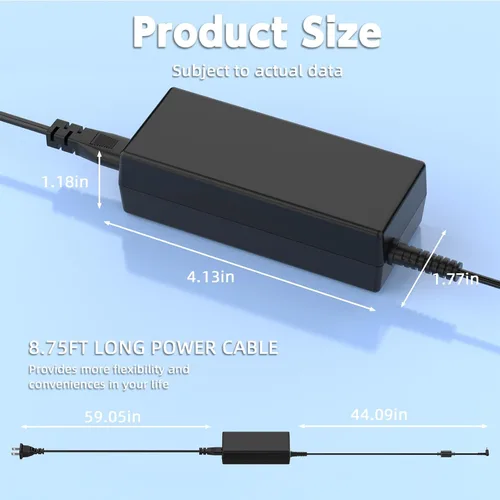 Miniatura 7 de 45W Laptop Charger Compatible with HP is 13252, L25296 001/002/003/004, 741727-001, 721092-001, 719309-001, 213349-109, 213349-009, HSTNN-DA40