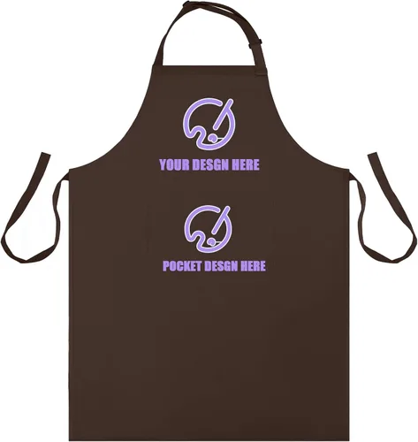 BeautyWill Delantal personalizado personalizado para hombres y mujeres, delantales de cocina personalizados con bolsillos, nombre, texto, logotipo,