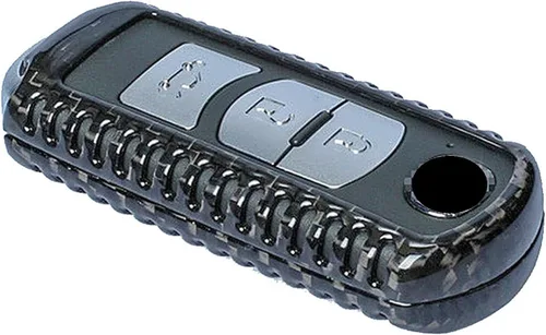 Miniatura 4 de Funda para llavero de fibra de carbono genuina para Mazda 2 3 Axela 5 6 Atenza 8 CX-3 CX-4 CX-5 CX-7 CX-9 MX-5 Miata para Toyota Yaris para Scion iA