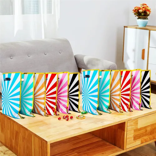 Miniatura 5 de 60 bolsas de plástico para regalo de fiesta para feliz cumpleaños, recuerdo de caramelos, devolución de golosinas, decoración de baby shower
