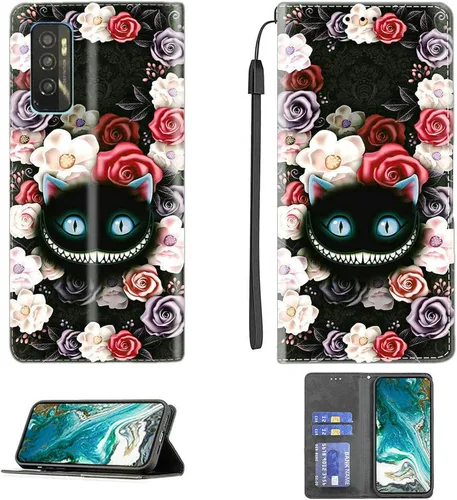 Miniatura 293 de Funda para Moto One Zoom compatible con Motorola One Zoom Phone Case Flip Stand Cover Magnetic Close YHD