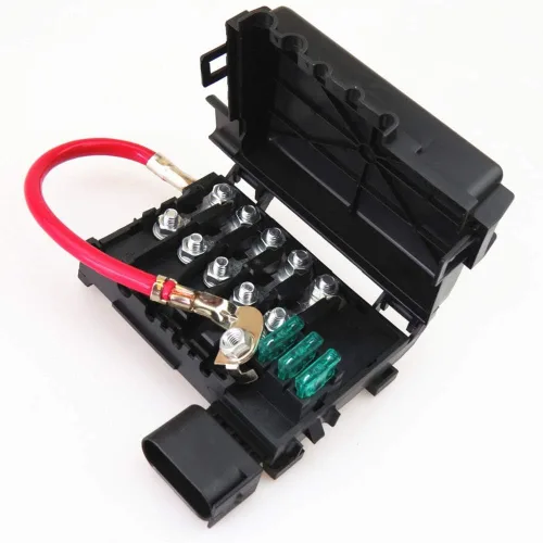 Caja de fusibles Terminal de batería para VW JETTA GOLF MK4 1999 2000 2001 2002 2003 2004 1J0937550A, 1J0937550B por Lucky Seven