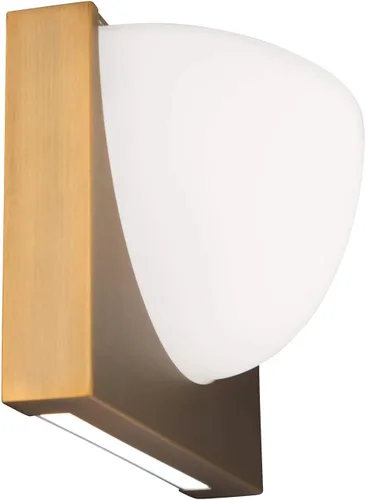 Miniatura 5 de WAC Lighting dweLED, Mylie - Aplique de pared LED de 10 pulgadas 3000 K en latón envejecido