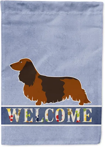 Miniatura 102 de Caroline's Treasures BB8334GF AIDI Bandera de jardín para perro de montaña del Atlas, bandera de buzón azul, bandera decorativa para patio exterior