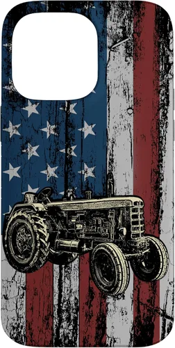 Miniatura 21 de Patriotic Tractor American Flag Tractor Farm Gift Farmer Case for iPhone 17