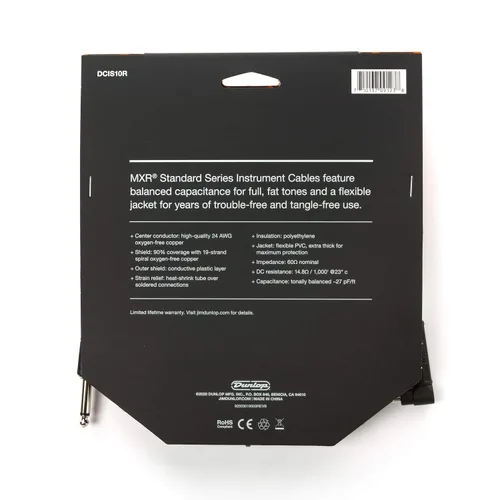 Miniatura 2 de MXR Cable de instrumento estándar de 10.2 ft (DCIS10R)