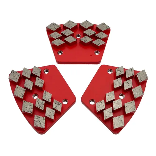 Miniatura 16 de Bolt on Diamond - Discos de molienda para pisos, húmedos o secos, juego de 3, unión dura, grano 18/20
