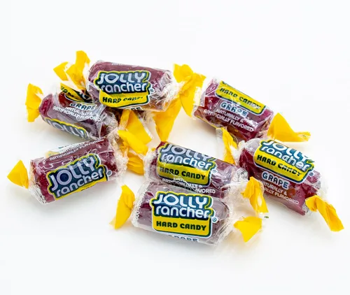 Miniatura 5 de Donty-Tonty - Caramelo duro sabor uva original 2 libras - Bolsa de exhibición de torsión surtida a granel, envuelto individualmente (148 piezas)