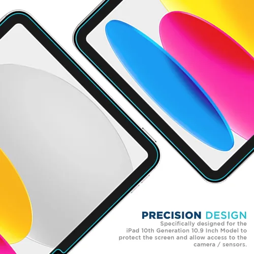 Miniatura 2 de Tech Armor Protector de pantalla de película antirreflejos mate para iPad 11 (2025) y iPad de 10.9 pulgadas de 10.9 pulgadas 2022, compatible