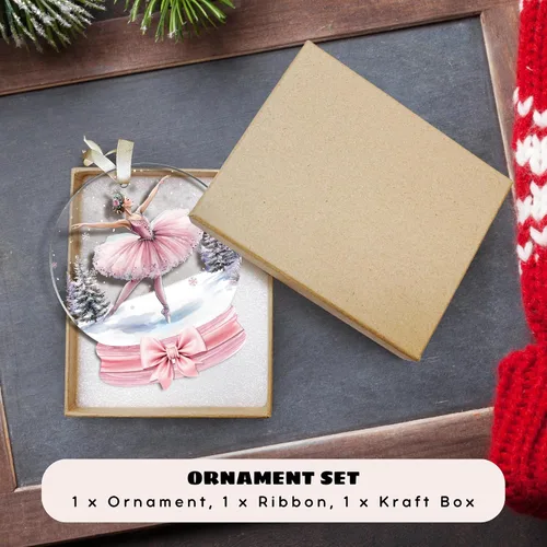 Miniatura 3 de MAPDTWO Adorno de Bailarina - Adornos de Bailarina para Árbol de Navidad - Adorno de Baile - Regalos de Ballet para Niñas, Niños - Regalos