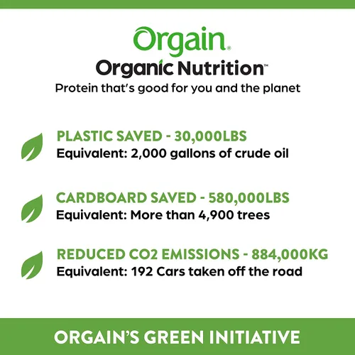 Miniatura 6 de Orgain Proteína vegana orgánica en polvo + mezcla de superalimentos en polvo de verduras orgánicas Orgain