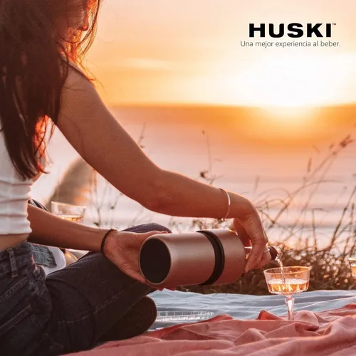 Miniatura 6 de Huski Enfriador de vino Diseño galardonado sin hielo Mantiene el vino frío hasta 6 horas Accesorio para vino Cubo de hielo de próxima