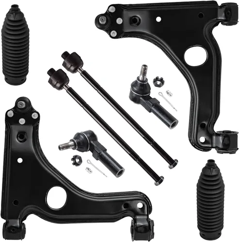Miniatura 61 de Detroit Axle - Kit de brazos de control de extremo delantero de 8 piezas para Dodge Dakota 00-04, Durango 00-03, 4 brazos de control superior e
