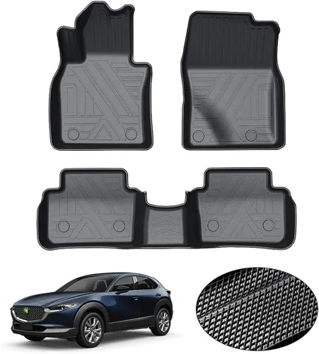 Miniatura 19 de KUST Alfombrillas de suelo personalizadas para Nissan Titan 2017-2024/Nissan Titan XD Crew Cab 2016-2024