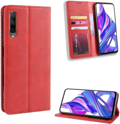 Miniatura 7 de Jielangxin Keji Funda para Huawei Y9s Caso,Funda para Huawei Y9s 2019 STK2-LX1 STK2-L21 STK-L22 STK-LX3 Funda PU Cuero Flip Cover Negro