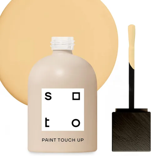 Miniatura 18 de soto Pintura de Retoque Rosa, Multi-Superficie, Acabado Mate (No. 31 Yeso Marroquí) — 10 Mililitros de Reparación de Arañazos para Muebles, Paredes
