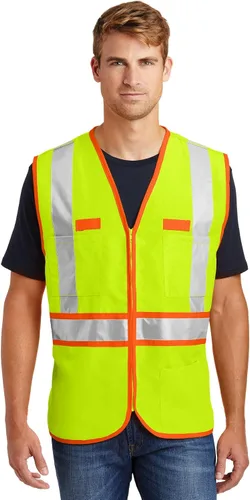 Miniatura 5 de CornerStone Seguridad de doble color 107 Clase 2 para hombre