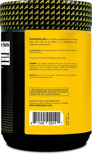 Miniatura 3 de Primaforce Monohidrato de creatina micronizada en polvo 17.64 oz (1.1 libras)