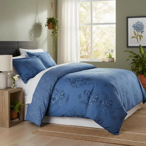 Miniatura 16 de SouthShore FINE LINENS Colección Perfect Paisley - Calidad premium, suave, resistente a las arrugas, la decoloración y las manchas, de fácil