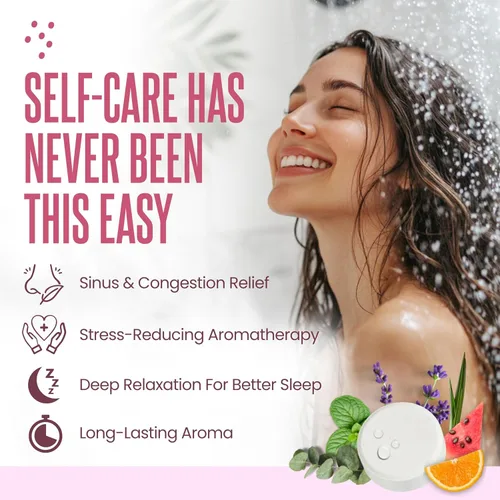 Miniatura 2 de Cleverfy Shower Steamers - Aromaterapia - Regalos de cumpleaños para mujeres, mamá, esposa, abuela, ella, mejor amiga, hija, hermana, adolescentes