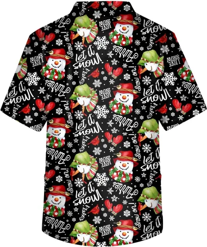 Miniatura 3 de Ropa quirúrgica de Navidad para hombre, talla grande, V-Ncek, manga corta, ropa de trabajo, uniforme de enfermería con bolsillo, S-5XL