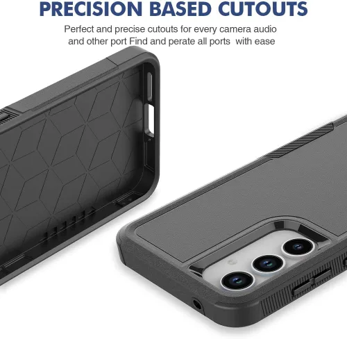 Miniatura 197 de Jeylly Compatible con Samsung Galaxy A22 5G Funda, Funda Samsung A22 5G con 2pcs protectores de pantalla de vidrio templado