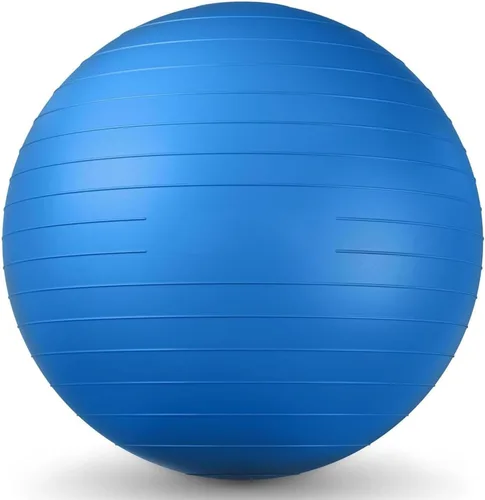 26 Inch Exercise Ball, Yoga Ball for Workout, Balance Stability, Fitness Ball for Office, Home, Gym, Balance Balls with Quick Pump