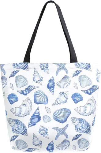 Miniatura 33 de SUABO Bolsa de asas de cocina reutilizable para comestibles, bolsa de compras de lona para exteriores Cactus
