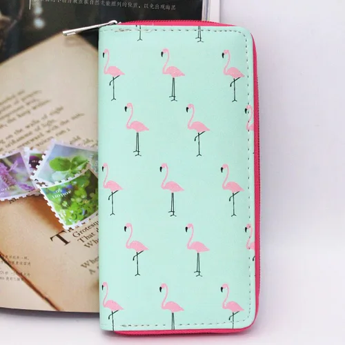Miniatura 4 de Monedero y cartera largo con diseño de unicornio arcoíris