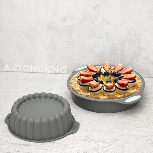 Miniatura 4 de Molde de silicona para tartas, molde redondo para pastel de Charlotte, molde para hornear para queso, chocolate, pastel de arcoíris, pastel