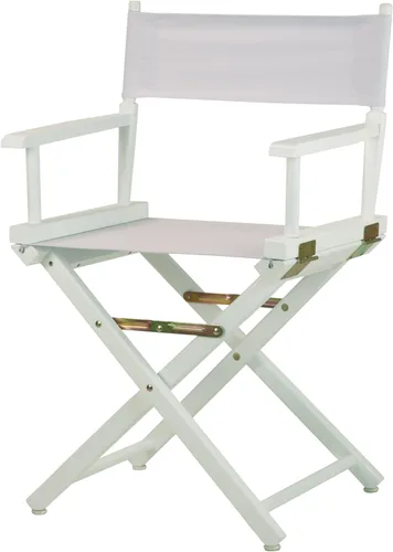 Miniatura 23 de Casual Home - Silla de director de 24 in, marco de roble miel, con lona color verde cazador, altura de mostrador Marco de roble miel - Madera maciza