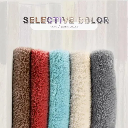 Miniatura 4 de Funda para silla tipo puf de piel gigante para niños y adultos, (sin relleno), muebles de sala de estar, grande, redondo, suave, esponjoso, de piel