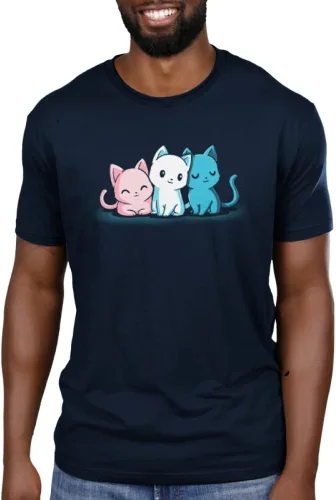 Miniatura 3 de TeeTurtle Camiseta Standard Inclusive Kitties