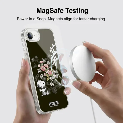Miniatura 108 de Carcasa de gel para iPhone 7 Plus/iPhone 8 Plus, diseño de Snoopy Oriental de Peanuts, Badges