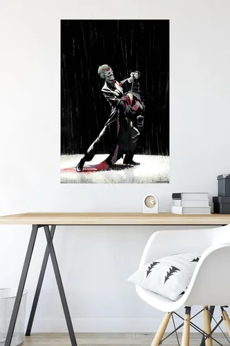 Miniatura 4 de DC Comics Joker - Póster de pared Dancing In The Dark de 34 pulgadas de largo x 22.4 pulgadas de ancho, versión premium sin marco