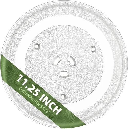 Miniatura 22 de Placa de microondas de 12.75 pulgadas de repuesto para placa de vidrio de microondas WB49X10129 GE, LG 3390W1A027A y Kenmore placa de vidrio