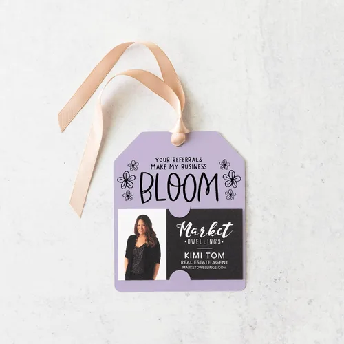 Miniatura 8 de Your Referrals Make My Business Bloom" Pop By Gift Tag 56-GT001