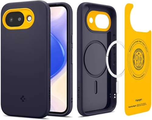 Miniatura 12 de Spigen para Pixel 9a, Funda Nano Pop MagFit (2025) [Compatible con accesorios MagSafe] - Negro y sésamo (2025)