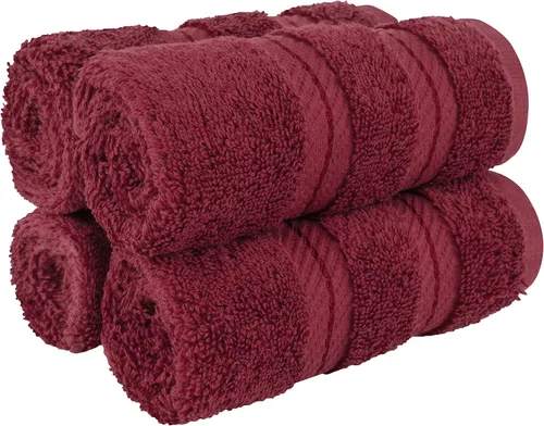 Miniatura 19 de American Soft Linen - Juego de 4 toallas, 100% de algodón turco, 27 x 54 pulgadas, tamaño extragrande, toallas para la ducha, color amarillo