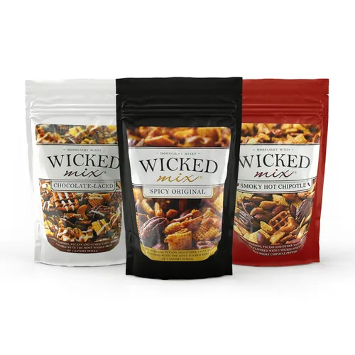 Miniatura 8 de Wicked Mix Mezcla de Aperitivos con Frutos Secos Mixtos - Aperitivos Dulces y Salados Mezcla Trail Mix Paquetes de Aperitivos con Almendras