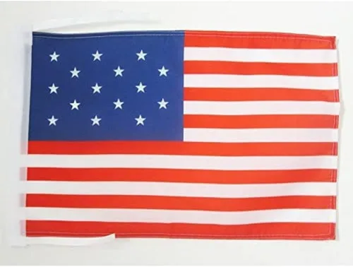 Miniatura 702 de Bandera de México AZ FLAG, 45.7 x 30.5 cm, con cordones - Pequeñas banderas mexicanas de 30 x 45 cm - Bandera de 45.7 x 30.5 cm